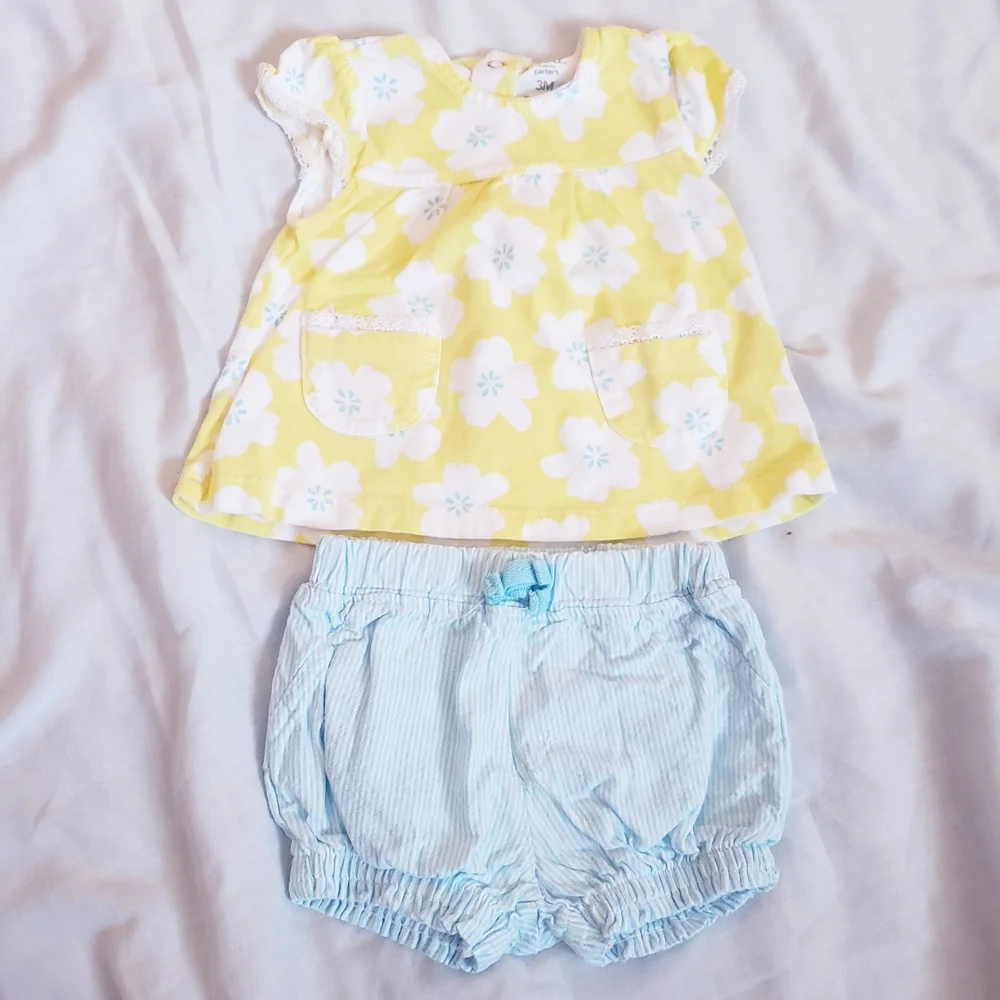 3 Month Girl Summer Outfit